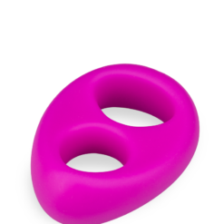 LOVE AND VIBES Cockring Double En Silicone Médical Noot -Sextoys boutique cockring double en silicone medical noot 11