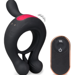 LOVE AND VIBES Cockring Vibrant Stimulateur De Clitoris Saturne