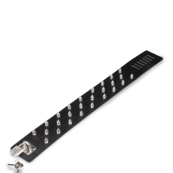 LOVE AND VIBES Collier BDSM Cuir Et Pointes 12 LOVE AND VIBES Collier BDSM Cuir Et Pointes -Sextoys boutique collier bdsm cuir et pointes 8