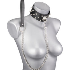 LOVE AND VIBES Collier BDSM Pointes Et Chaîne -Sextoys boutique collier bdsm pointes et chaine 6