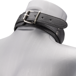 LOVE AND VIBES Collier Cuir BDSM Avec Pinces à Seins -Sextoys boutique collier cuir bdsm avec pinces a seins 6