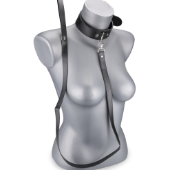 LOVE AND VIBES Collier Cuir Et Laisse Cuir BDSM -Sextoys boutique collier cuir et laisse cuir bdsm 7