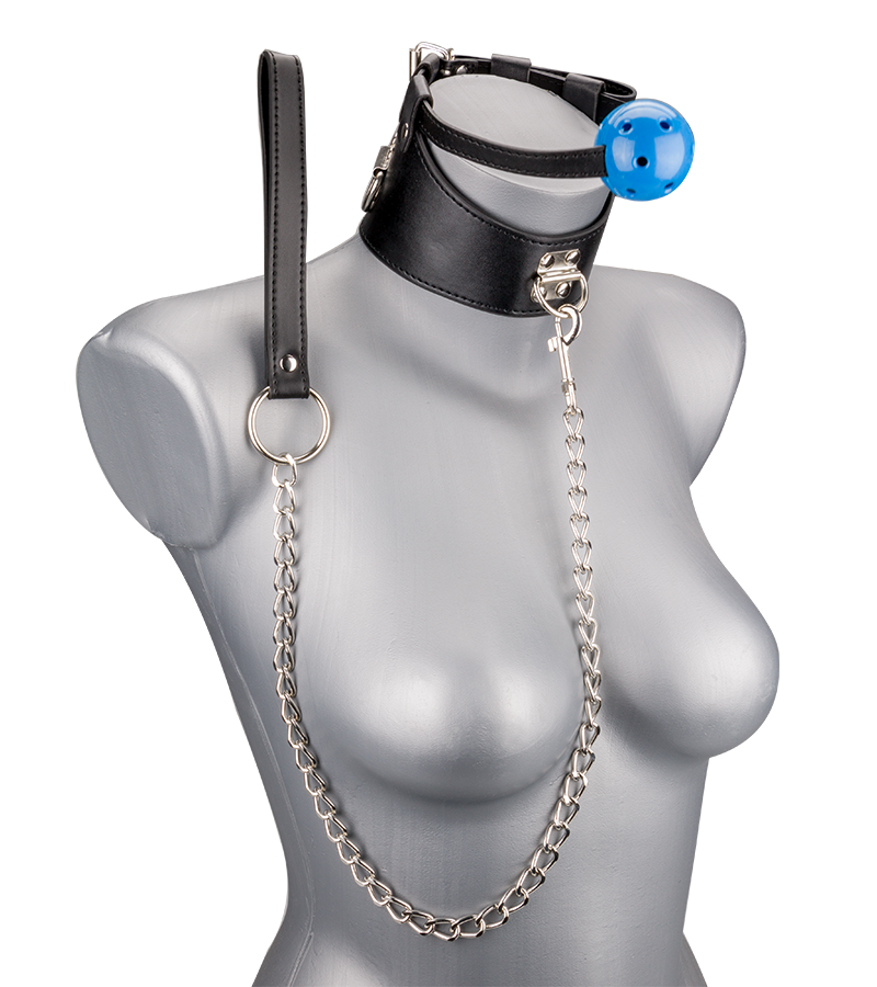 LOVE AND VIBES Collier Gag-ball Bâillon BDSM 5 LOVE AND VIBES Collier Gag-ball Bâillon BDSM – Image 5