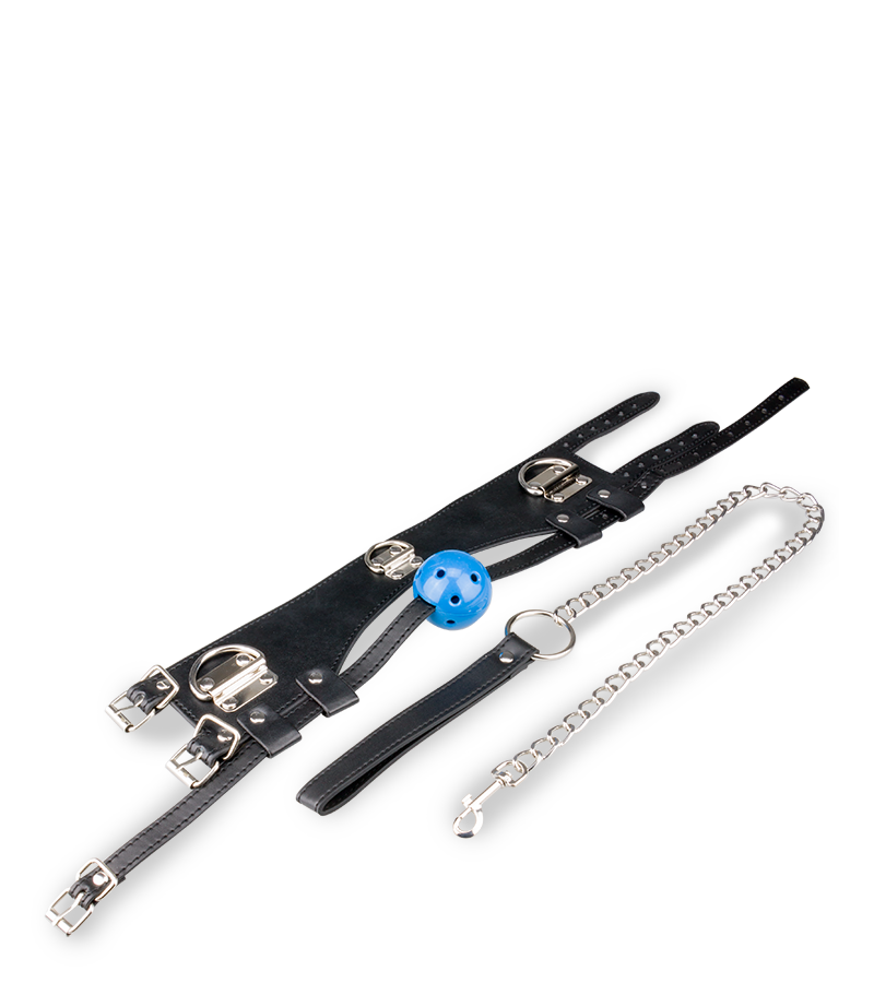 LOVE AND VIBES Collier Gag-ball Bâillon BDSM 6 LOVE AND VIBES Collier Gag-ball Bâillon BDSM – Image 6
