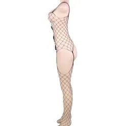 LOVE AND VIBES Combinaison Body Ouvert à Résille Avec Noeuds Et Jarretelles 10 LOVE AND VIBES Combinaison Body Ouvert à Résille Avec Noeuds Et Jarretelles -Sextoys boutique combinaison body ouvert a resille avec noeuds et jarretelles 7