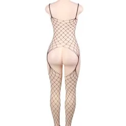 LOVE AND VIBES Combinaison Body Ouvert à Résille Avec Noeuds Et Jarretelles 11 LOVE AND VIBES Combinaison Body Ouvert à Résille Avec Noeuds Et Jarretelles -Sextoys boutique combinaison body ouvert a resille avec noeuds et jarretelles 8