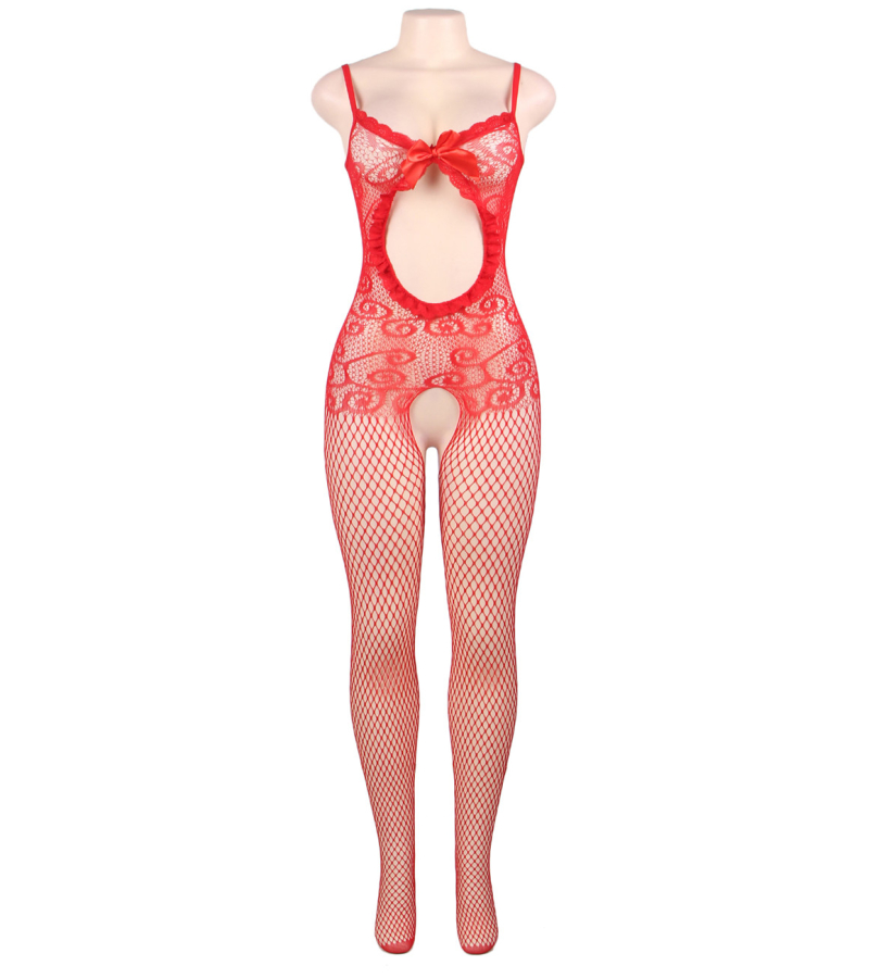 LOVE AND VIBES Combinaison De Soubrette à Fines Mailles 13 LOVE AND VIBES Combinaison De Soubrette à Fines Mailles – Image 13