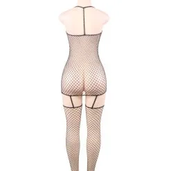 LOVE AND VIBES Combinaison Scintillante à Petites Mailles -Sextoys boutique combinaison scintillante a petites mailles 7