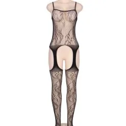 LOVE AND VIBES Combinaison Sexy Sans Manches En Dentelle -Sextoys boutique combinaison sexy sans manches en dentelle 13