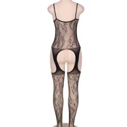 LOVE AND VIBES Combinaison Sexy Sans Manches En Dentelle -Sextoys boutique combinaison sexy sans manches en dentelle 15