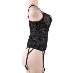 LOVE AND VIBES Corset Fleuri En Dentelle 22 LOVE AND VIBES Corset Fleuri En Dentelle -Sextoys boutique corset fleuri en dentelle 11