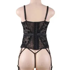 LOVE AND VIBES Corset Fleuri En Dentelle 23 LOVE AND VIBES Corset Fleuri En Dentelle -Sextoys boutique corset fleuri en dentelle 12