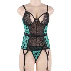 LOVE AND VIBES Corset Fleuri En Dentelle 24 LOVE AND VIBES Corset Fleuri En Dentelle -Sextoys boutique corset fleuri en dentelle 13