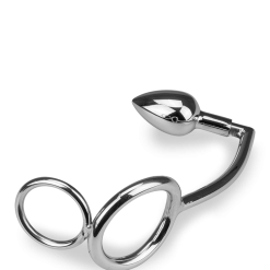 LOVE AND VIBES Crochet Anal Avec Double Anneaux Cockring Captain -Sextoys boutique crochet anal avec double anneaux cockring captain 8
