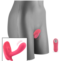 LOVE AND VIBES Culotte Gode Coquillage Vibrant Télécommandée