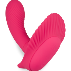 LOVE AND VIBES Culotte Gode Coquillage Vibrant Télécommandée -Sextoys boutique culotte gode coquillage vibrant telecommandee 8