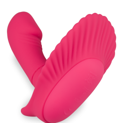 LOVE AND VIBES Culotte Gode Vibrant Coquillage Sans Fil -Sextoys boutique culotte gode vibrant coquillage sans fil 9