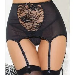 LOVE AND VIBES Culotte Porte-jarretelles Sexy