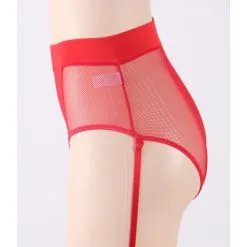 LOVE AND VIBES Culotte Transparente Avec Accroche Jarretelles -Sextoys boutique culotte transparente avec accroche jarretelles 12