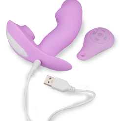 LOVE AND VIBES Culotte Vibrante Chauffante Triple Stimulation July -Sextoys boutique culotte vibrante chauffante triple stimulation july 10