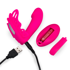 LOVE AND VIBES Culotte Vibrante Clitoris Et Point G Pulsations Et Vibrations -Sextoys boutique culotte vibrante clitoris et point g pulsations et vibrations 10