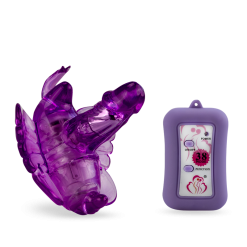 LOVE AND VIBES Culotte Vibrante Papillon Gode 38 Vitesses -Sextoys boutique culotte vibrante papillon gode 38 vitesses 5