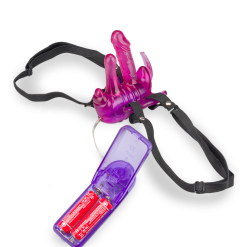 LOVE AND VIBES Culotte Vibrante Papillon Triple Stimulation -Sextoys boutique culotte vibrante papillon triple stimulation 8