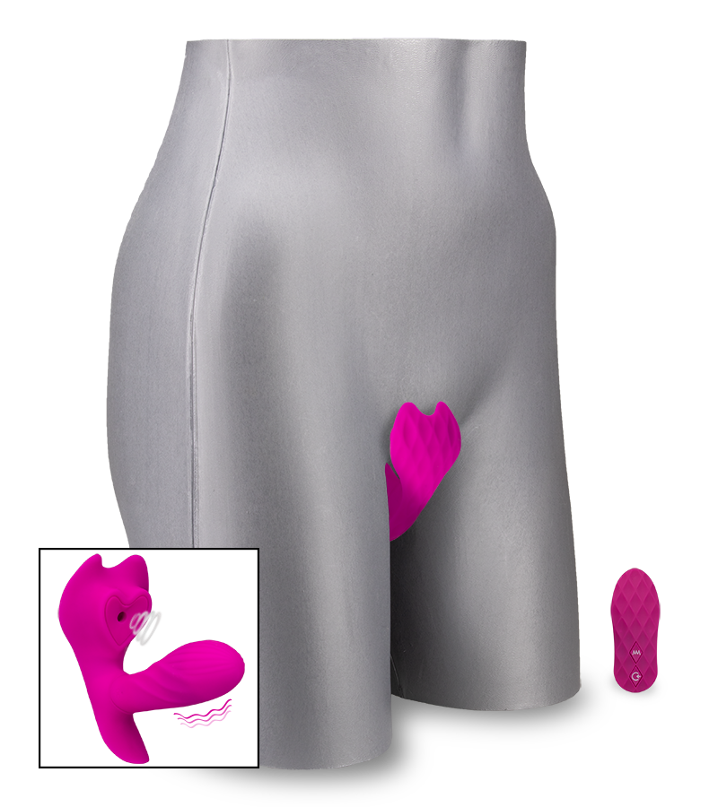 LOVE AND VIBES Culotte Vibrante Sans Contact Clitoris Et Gode 9 LOVE AND VIBES Culotte Vibrante Sans Contact Clitoris Et Gode – Image 9