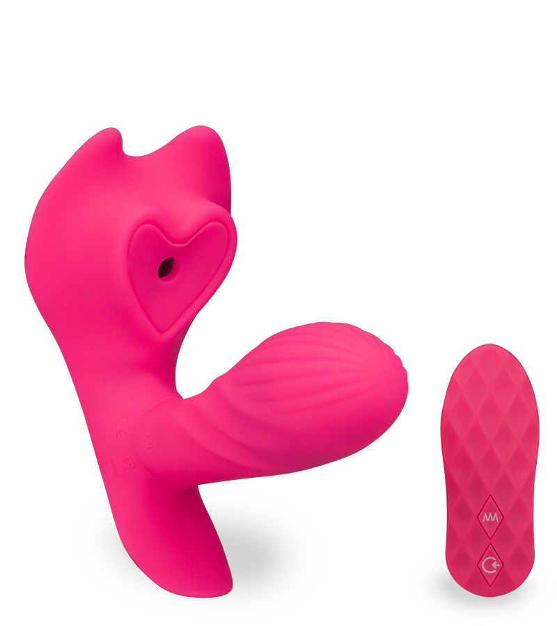 LOVE AND VIBES Culotte Vibrante Sans Contact Clitoris Et Gode 2 LOVE AND VIBES Culotte Vibrante Sans Contact Clitoris Et Gode – Image 2