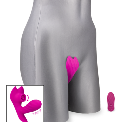LOVE AND VIBES Culotte Vibrante Spécial Cunni Et Gode Chauffant -Sextoys boutique culotte vibrante special cunni et gode chauffant 12