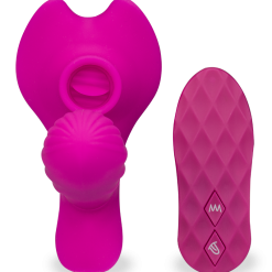 LOVE AND VIBES Culotte Vibrante Spécial Cunni Et Gode Chauffant -Sextoys boutique culotte vibrante special cunni et gode chauffant 15