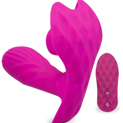 LOVE AND VIBES Culotte Vibrante Spécial Cunni Et Gode Chauffant -Sextoys boutique culotte vibrante special cunni et gode chauffant 17