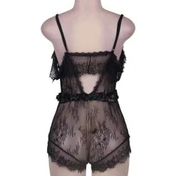 LOVE AND VIBES Déshabillé Sexy à Dentelle Transparente 20 LOVE AND VIBES Déshabillé Sexy à Dentelle Transparente -Sextoys boutique deshabille sexy a dentelle transparente 11