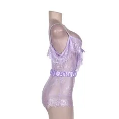 LOVE AND VIBES Déshabillé Sexy à Dentelle Transparente 22 LOVE AND VIBES Déshabillé Sexy à Dentelle Transparente -Sextoys boutique deshabille sexy a dentelle transparente 13