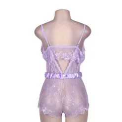 LOVE AND VIBES Déshabillé Sexy à Dentelle Transparente 23 LOVE AND VIBES Déshabillé Sexy à Dentelle Transparente -Sextoys boutique deshabille sexy a dentelle transparente 14