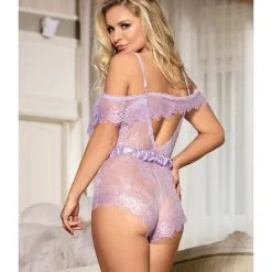 LOVE AND VIBES Déshabillé Sexy à Dentelle Transparente 17 LOVE AND VIBES Déshabillé Sexy à Dentelle Transparente -Sextoys boutique deshabille sexy a dentelle transparente 8