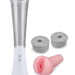 LOVE AND VIBES Développeur De Pénis Vibrant 9 Modes + Insert Vagin Max