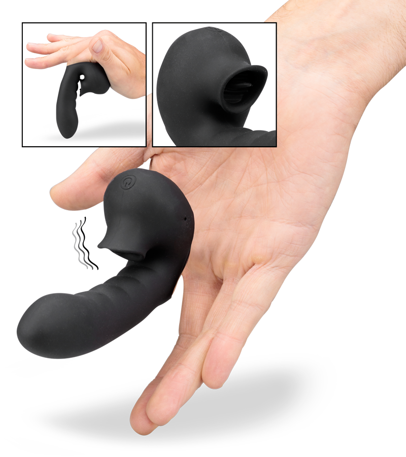 LOVE AND VIBES Doigt Vibrant à Cunnilingus 1 LOVE AND VIBES Doigt Vibrant à Cunnilingus