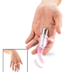 LOVE AND VIBES Doigt Vibrant Stimulateur Clito Chenille
