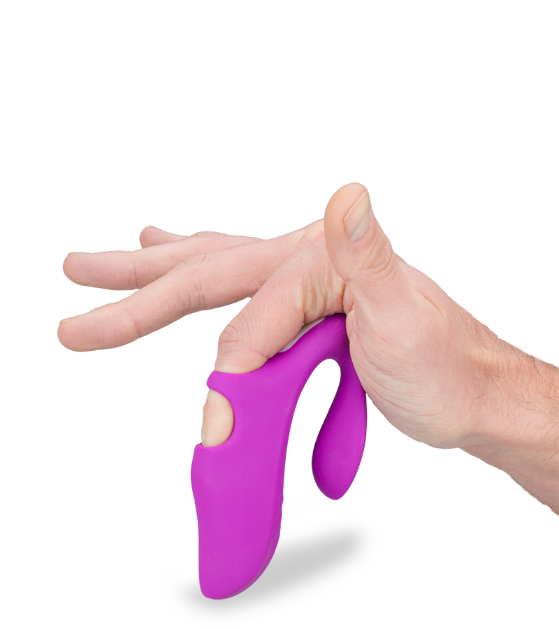 LOVE AND VIBES Doigt Vibrant Télécommandé Double Stimulation Ginger 3 LOVE AND VIBES Doigt Vibrant Télécommandé Double Stimulation Ginger – Image 3