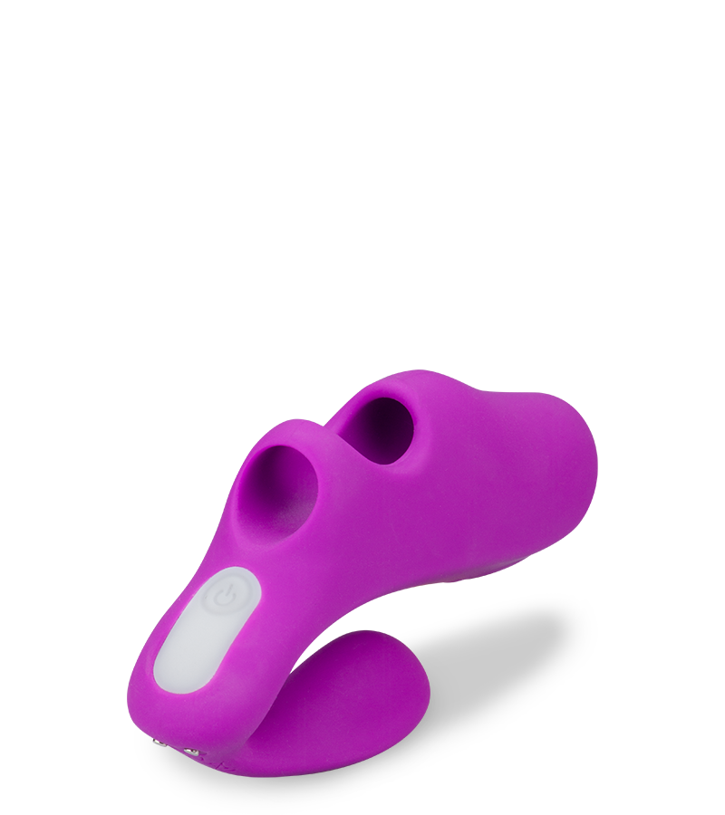 LOVE AND VIBES Doigt Vibrant Télécommandé Double Stimulation Ginger 5 LOVE AND VIBES Doigt Vibrant Télécommandé Double Stimulation Ginger – Image 5