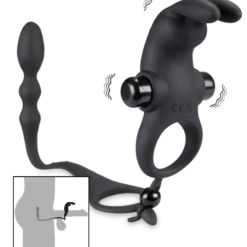 LOVE AND VIBES Double Anneau Cockring 2-en-1