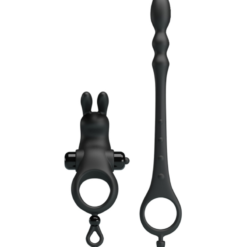 LOVE AND VIBES Double Anneau Cockring 2-en-1 -Sextoys boutique double anneau cockring 2 en 1 9