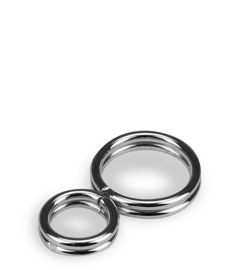 LOVE AND VIBES Double Anneau Cockring En Inox Eight 9 LOVE AND VIBES Double Anneau Cockring En Inox Eight – Image 9