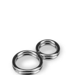 LOVE AND VIBES Double Anneau Cockring En Inox Eight 14 LOVE AND VIBES Double Anneau Cockring En Inox Eight -Sextoys boutique double anneau cockring en inox eight 7