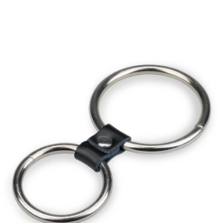 LOVE AND VIBES Double Anneau Cockring Métal -Sextoys boutique double anneau cockring metal 7