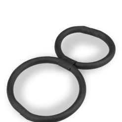 LOVE AND VIBES Double Anneau Cockring Silicone -Sextoys boutique double anneau cockring silicone 6