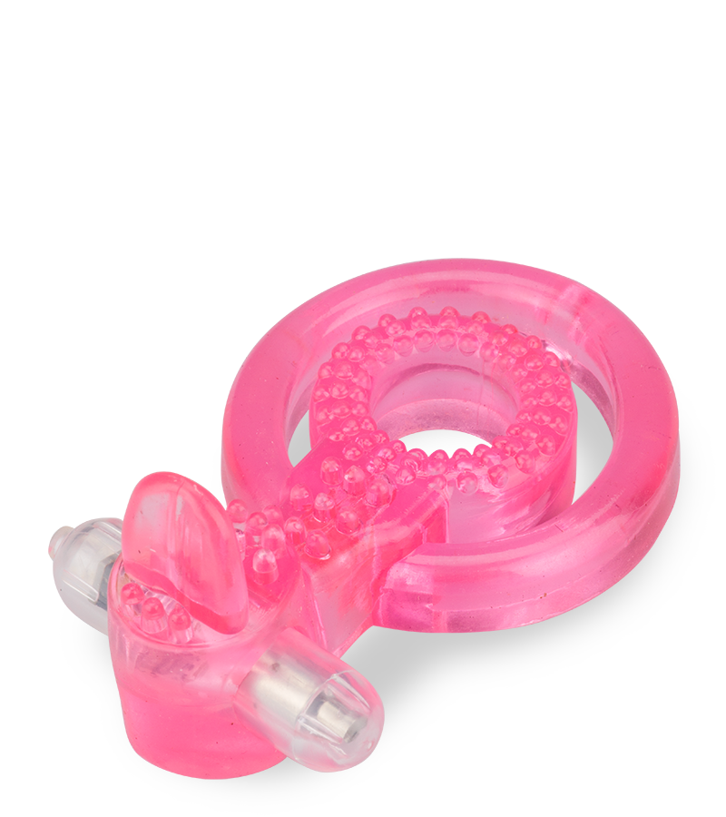 LOVE AND VIBES Double Anneau Langue Vibrante 4 LOVE AND VIBES Double Anneau Langue Vibrante – Image 4