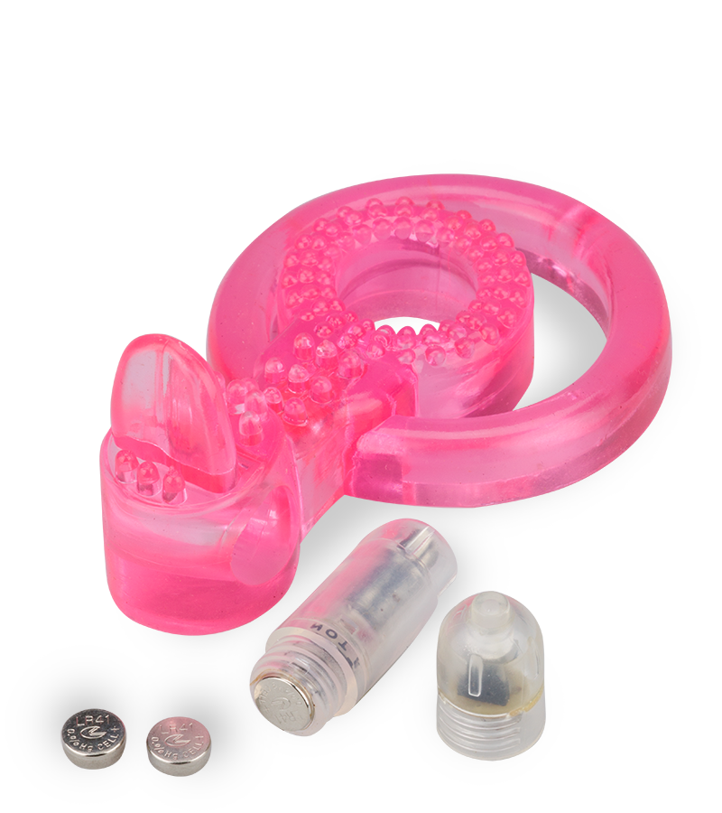 LOVE AND VIBES Double Anneau Langue Vibrante 6 LOVE AND VIBES Double Anneau Langue Vibrante – Image 6