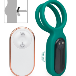 LOVE AND VIBES Double Anneau Vibrant Avec Stimulateur De Clitoris Unity